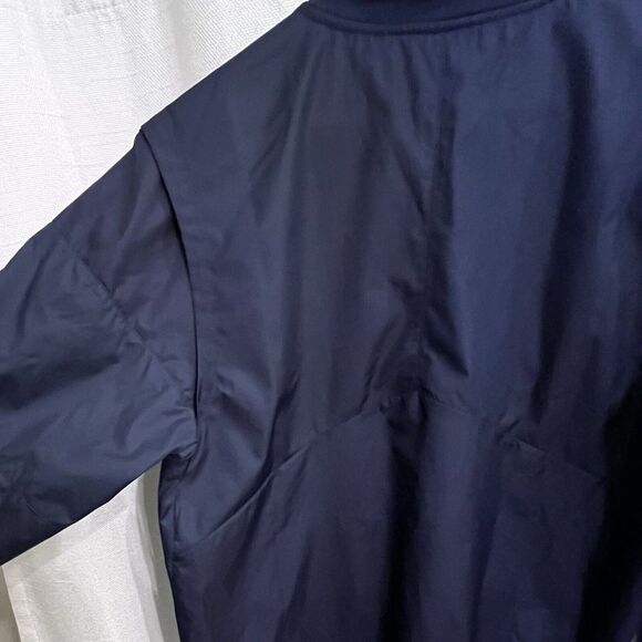 Air Jordan Michigan Wolverines Small 1/4 Zip Windbreaker Jacket Vented Pullover - Picture 9 of 16